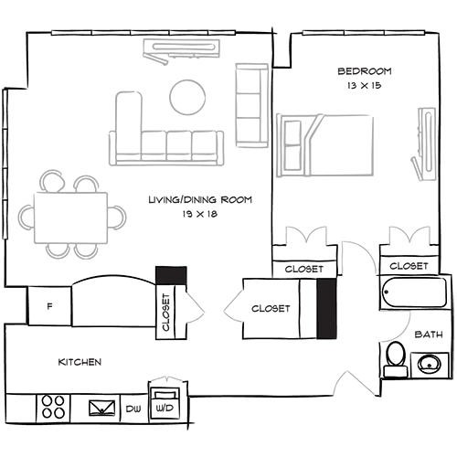 Furnished Diagram