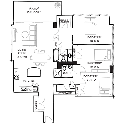 Furnished Diagram